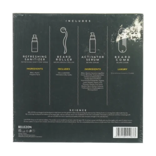 Beard Grwth kit fra Bellezon (str. 22 x 22 x 5cm)