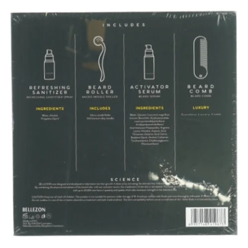 Beard Grwth kit fra Bellezon (str. 22 x 22 x 5cm)