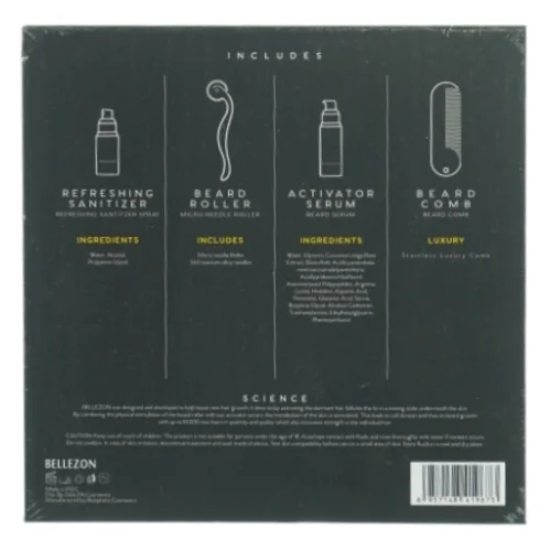 Beard Grwth kit fra Bellezon (str. 22 x 22 x 5cm)