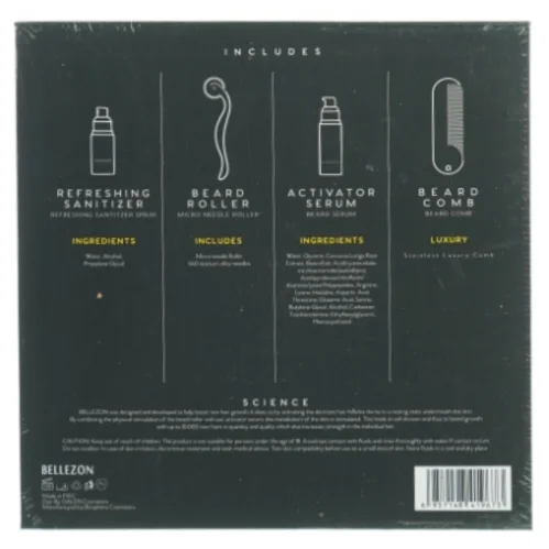 Beard Grwth kit fra Bellezon (str. 22 x 22 x 5cm)