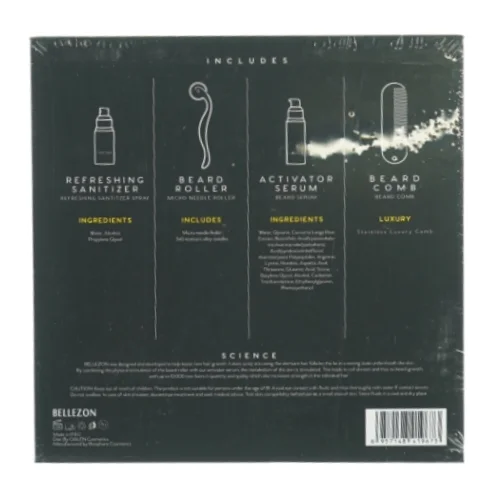 Beard Grwth kit fra Bellezon (str. 22 x 22 x 5cm)
