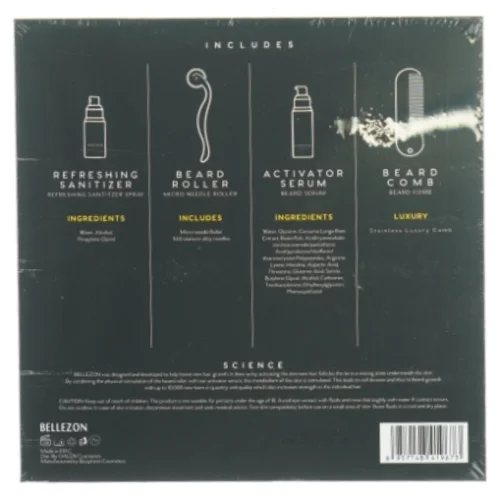 Beard Grwth kit fra Bellezon (str. 22 x 22 x 5cm)