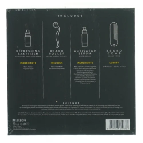 Beard Grwth kit fra Bellezon (str. 22 x 22 x 5cm)