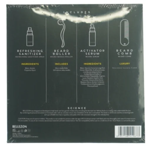 Beard Growth kit fra Bellezon