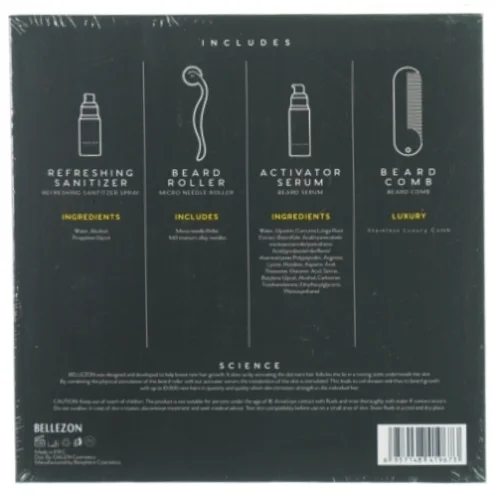 Beard Grwth kit fra Bellezon (str. 22 x 22 x 5cm)