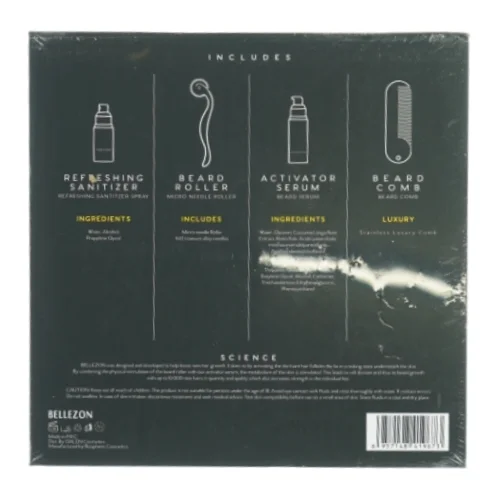 Beard Grwth kit fra Bellezon (str. 22 x 22 x 5cm)