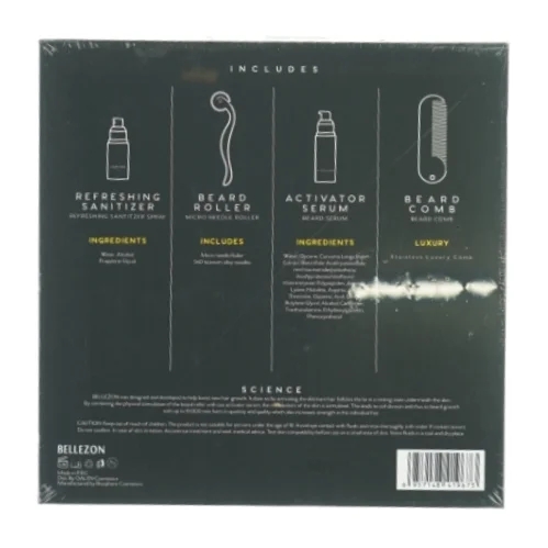 Beard Grwth kit fra Bellezon (str. 22 x 22 x 5cm)