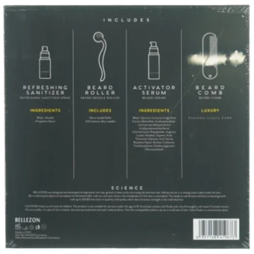 Beard Grwth kit fra Bellezon (str. 22 x 22 x 5cm)