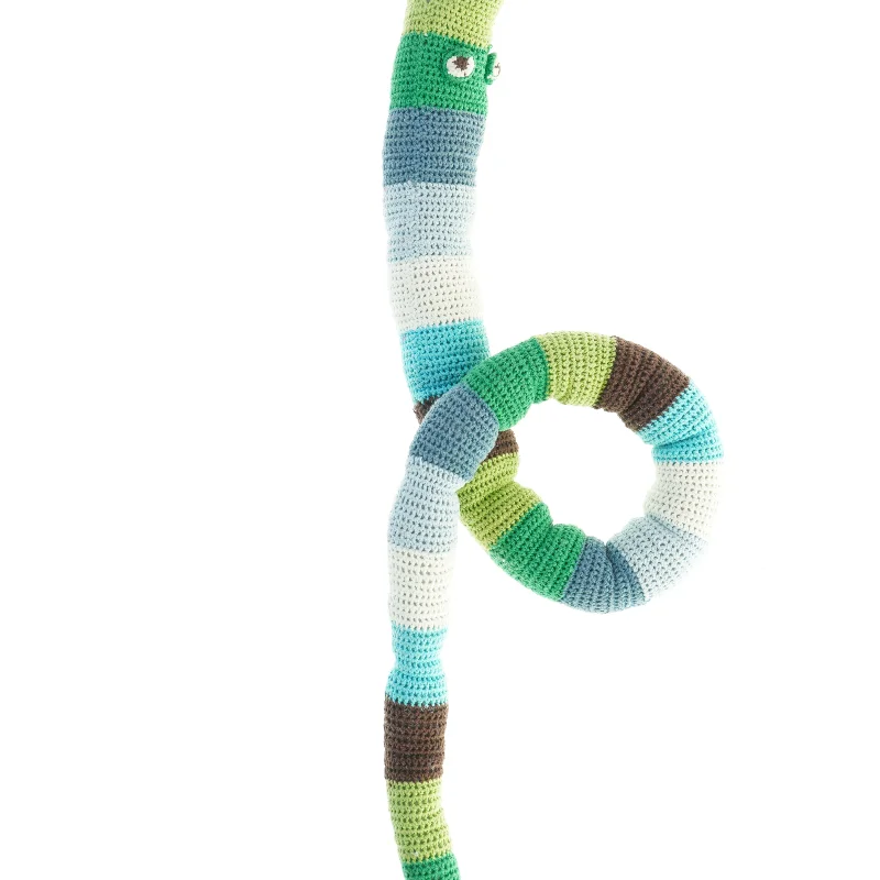 Hæklet slange fra Smallstuff (str. 170 cm)