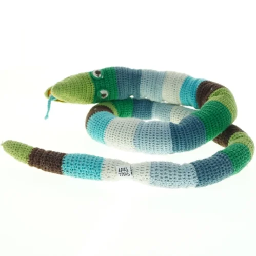 Hæklet slange fra Smallstuff (str. 170 cm)