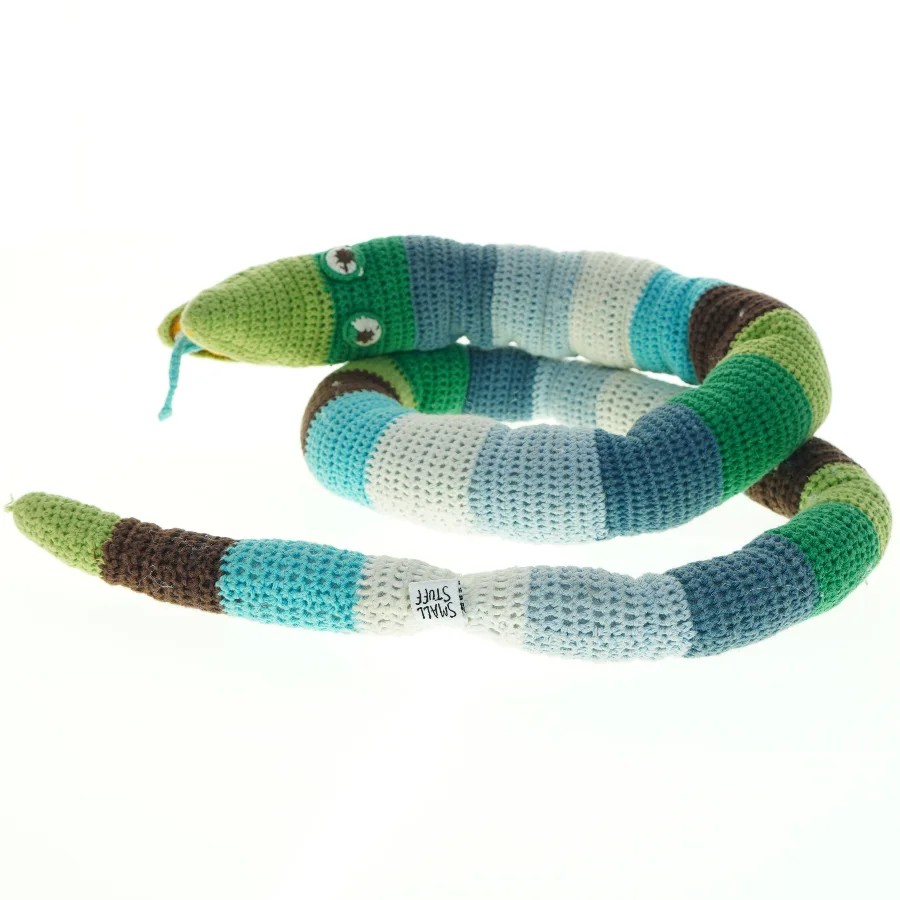 Hæklet slange fra Smallstuff (str. 170 cm)