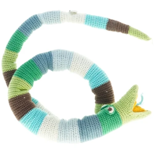 Hæklet slange fra Smallstuff (str. 170 cm)