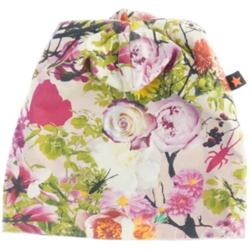 Blomstret bomuldshue fra Molo (str. 3-5 år)