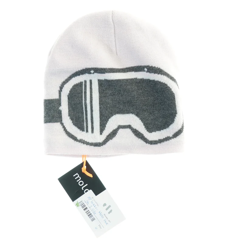 Strikhue med skibrille motiv fra Molo (str. 3-5 år)