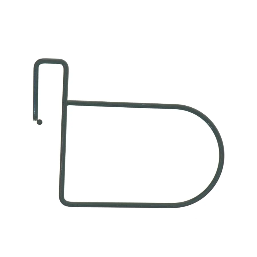 Bogstøtte i sort metal (str. 18 x 13 cm)