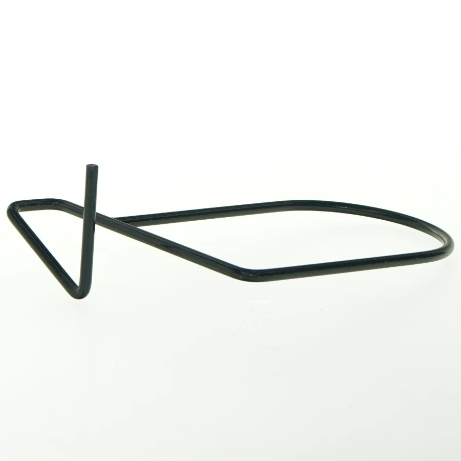 Bogstøtte i sort metal (str. 18 x 13 cm)