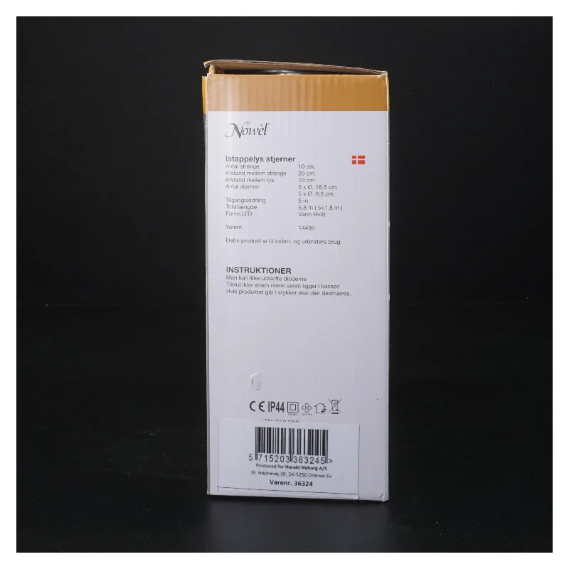 LED Istappelys med stjerner fra Nowel (str. 21 x 19 x 9 cm)