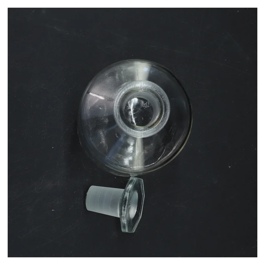 Glasflaske med prop (str. 17x8,5 cm)