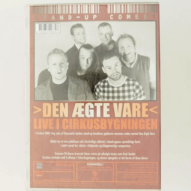 stand-up comedy, den ægte vare med Rune Klan (DVD)