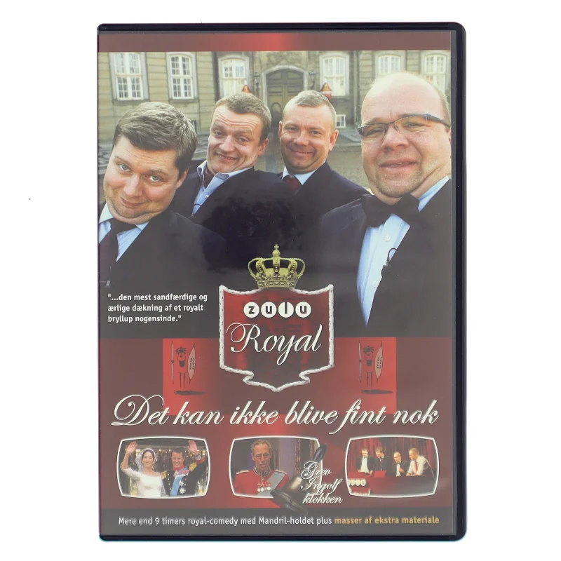 Zulu royal, det kan ikke blive fint nok med Richard Divine (DVD)