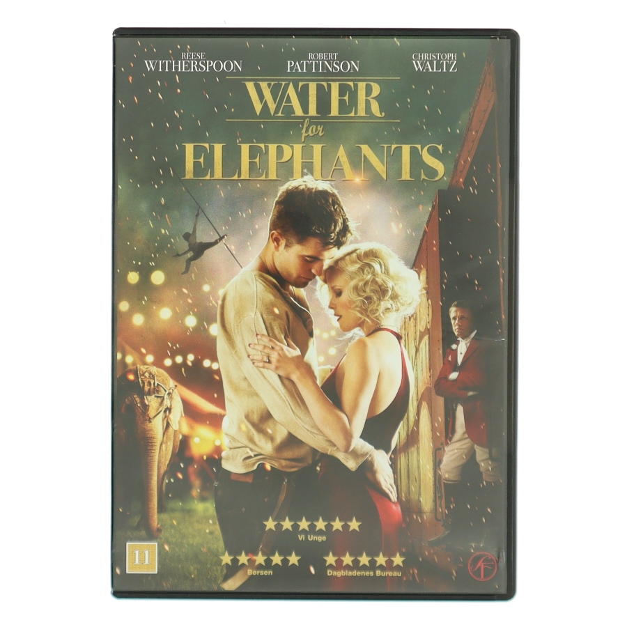 WATER FOR ELEPHANTS med Reese Witherspoon (DVD)