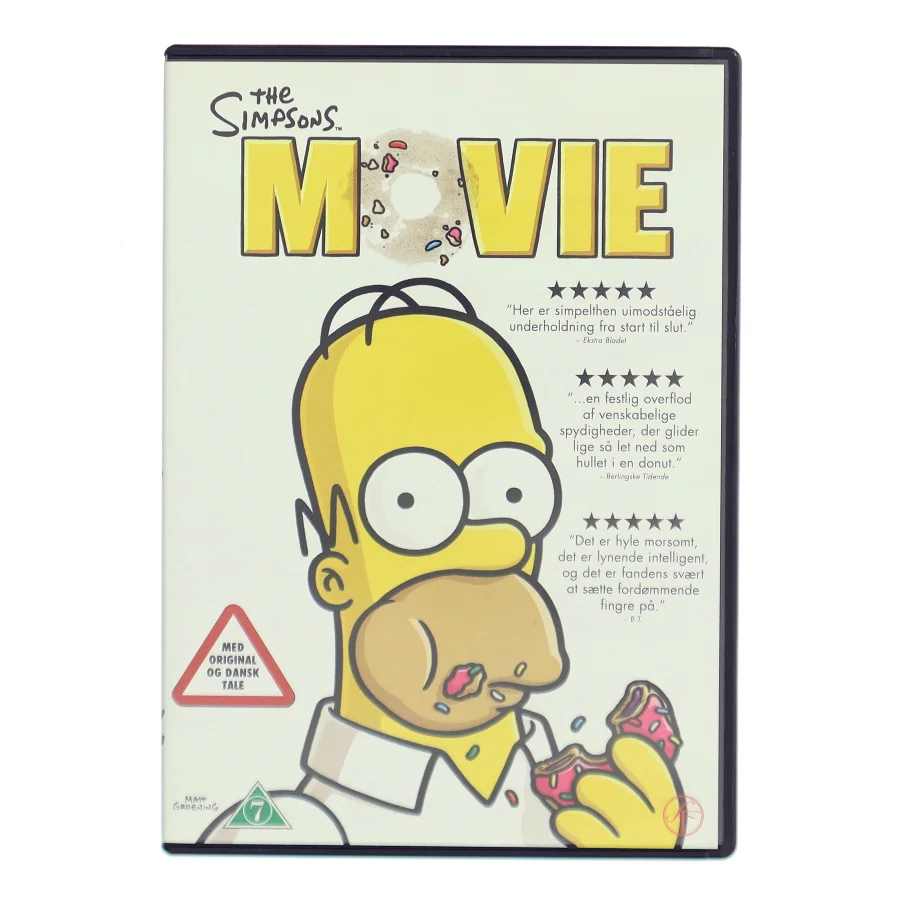 The Simpsons Movie med Dan Castellaneta (DVD)