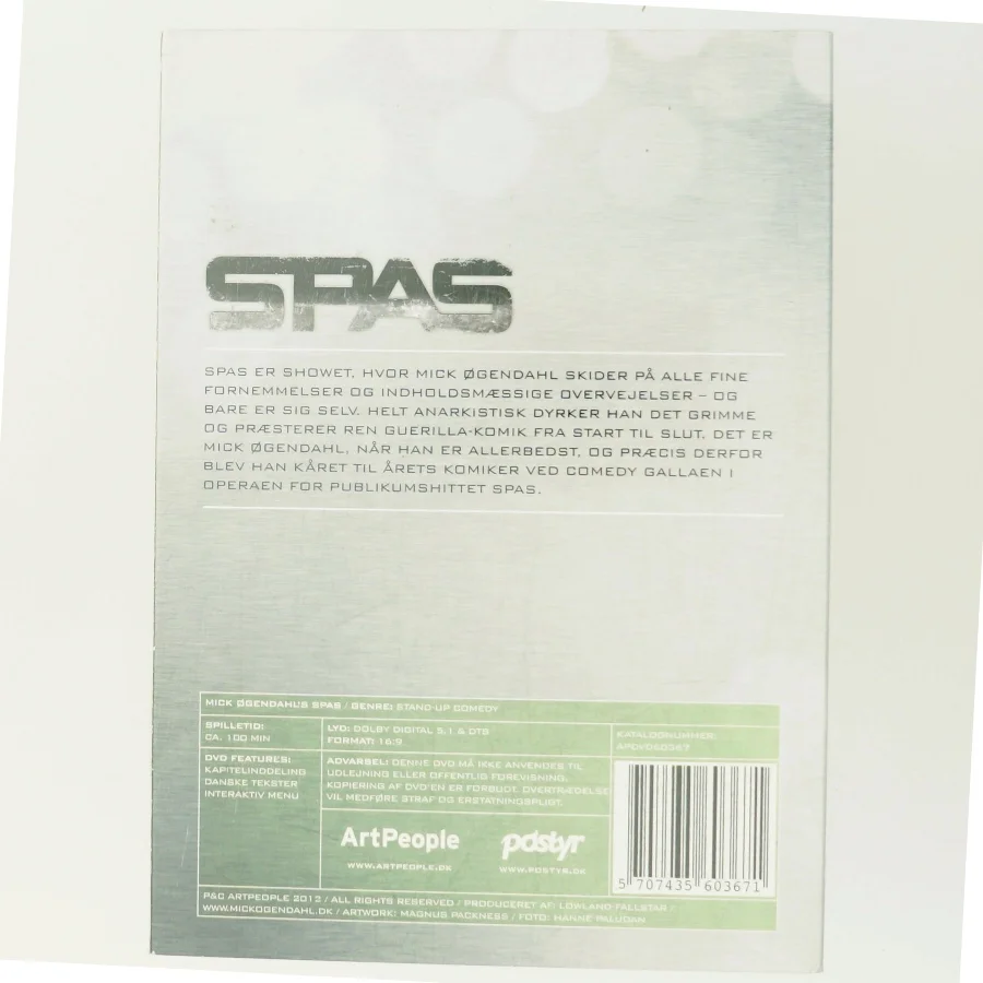 Spas - Mick Øgendahl med Mick Øgendahl (DVD)