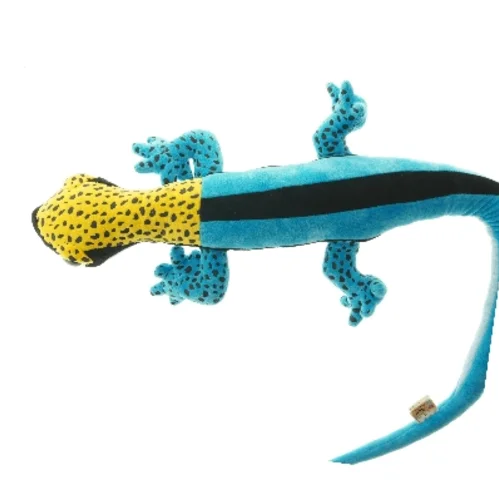 Farverig plys leguan (str. 108 cm)