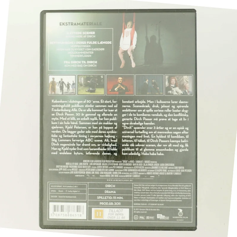 DIRCH (2011) med Nikolaj Lie Kaas (DVD)