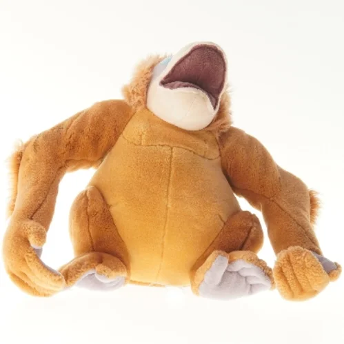 Plys abe legetøj (str. 29x32,5 cm)