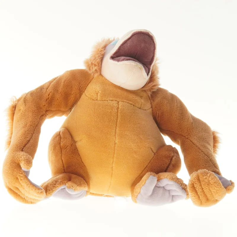 Plys abe legetøj (str. 29x32,5 cm)