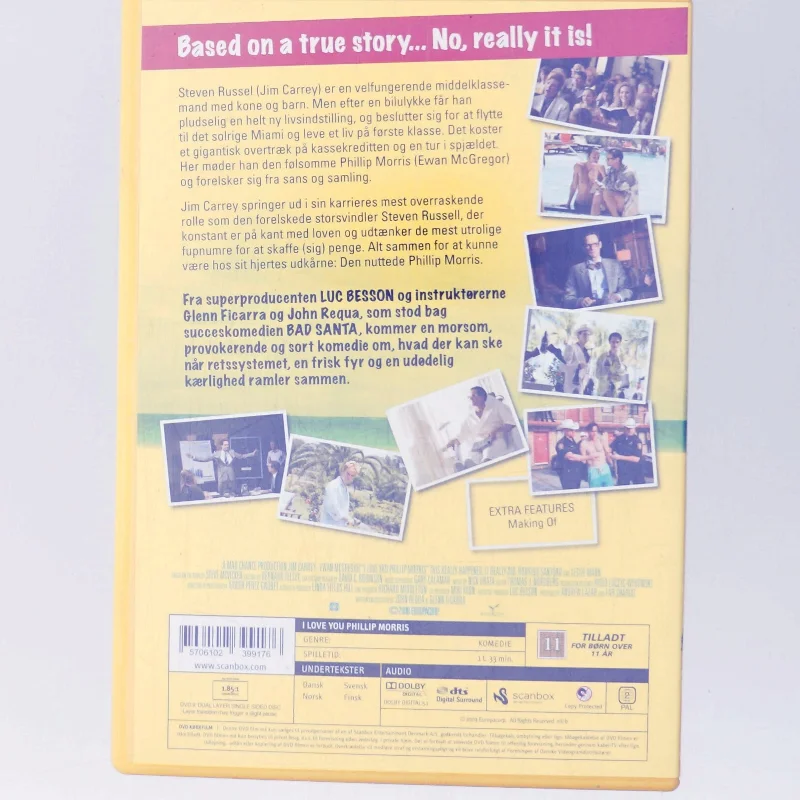 I Love You Phillip Morris med Jim Carrey (DVD)