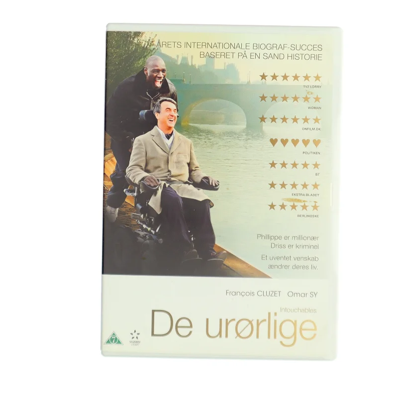 De Urørlige med François Cluzet (DVD)
