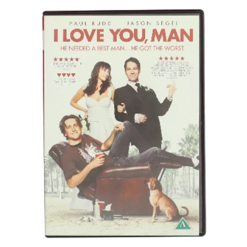 I LOVE YOU MAN med Paul Rudd (DVD)