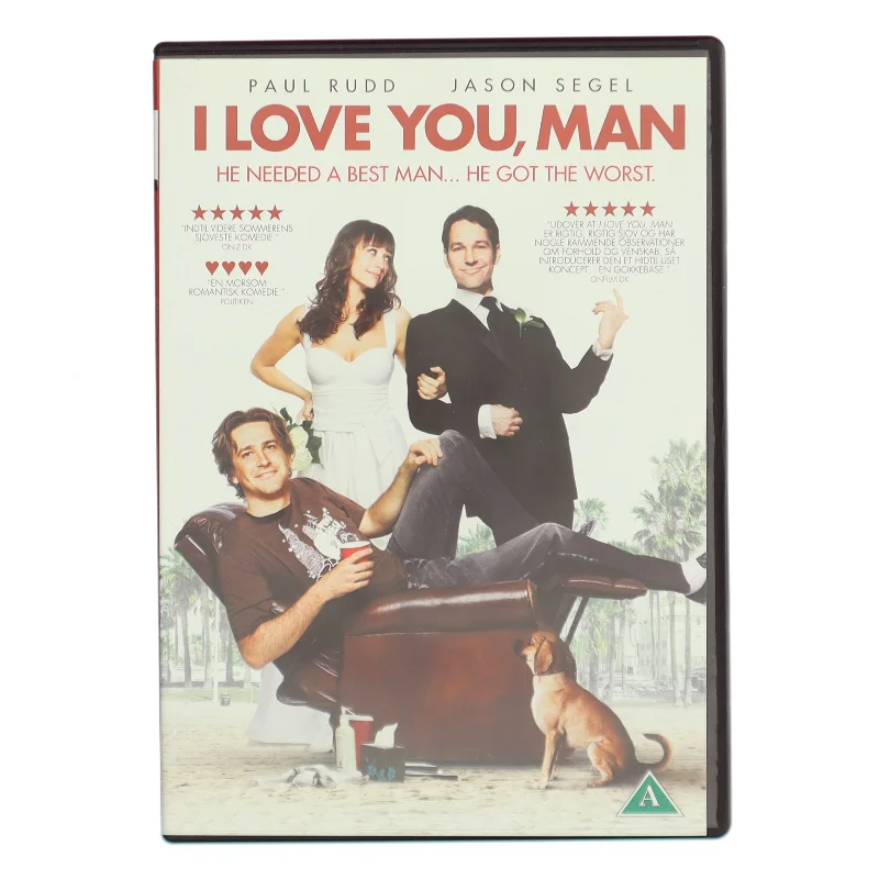 I LOVE YOU MAN med Paul Rudd (DVD)
