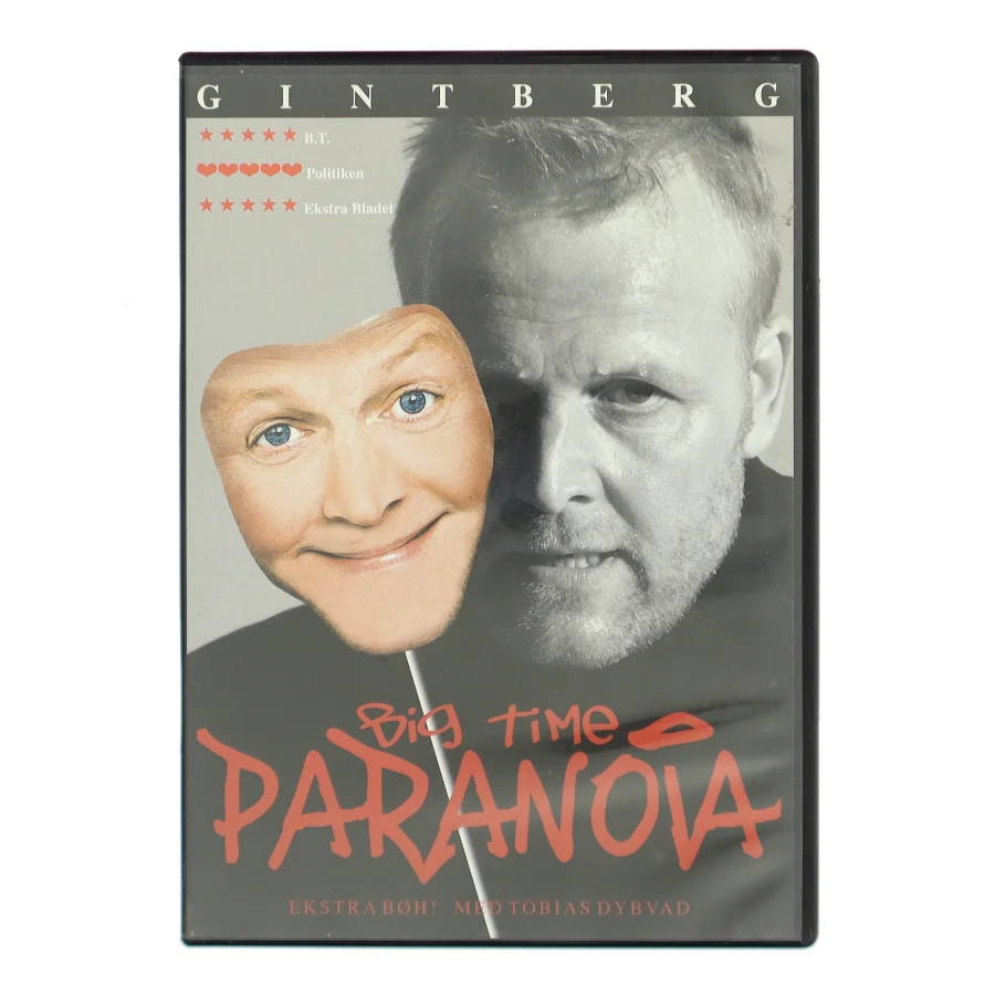 BIG TIME PARANOIA,JAN GINTBERG med Tobias Dybvad (DVD)