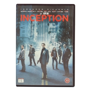 Inception med Leonardo DiCaprio (DVD)