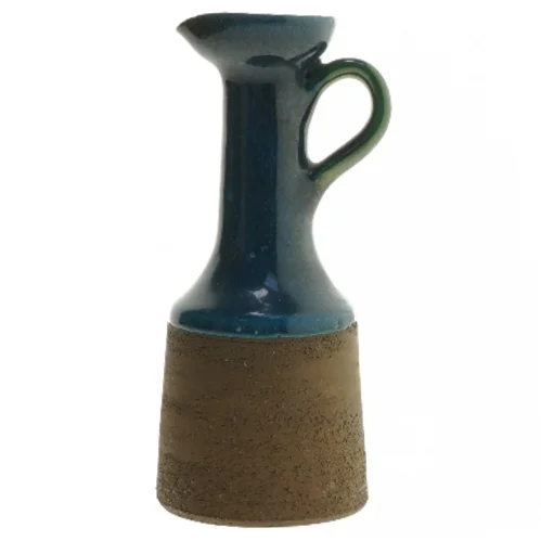 Keramikkande med hank (str. 18 cm)