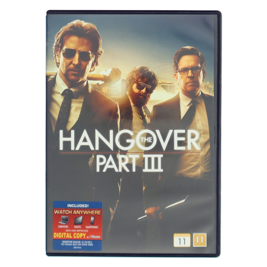 Hangover Part III med Bradley Cooper (DVD)