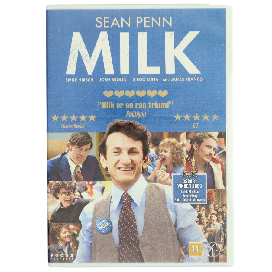 Milk med Sean Penn (DVD)