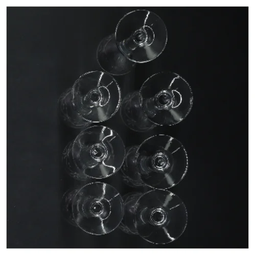 Krystalglas, 7 stykker (str. 11 cm, 7 styk cm)