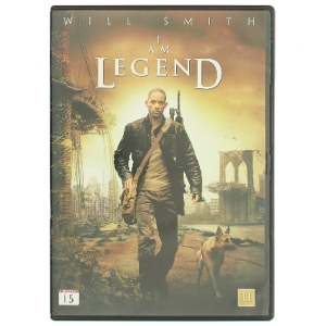 I Am Legend med Will Smith (DVD)
