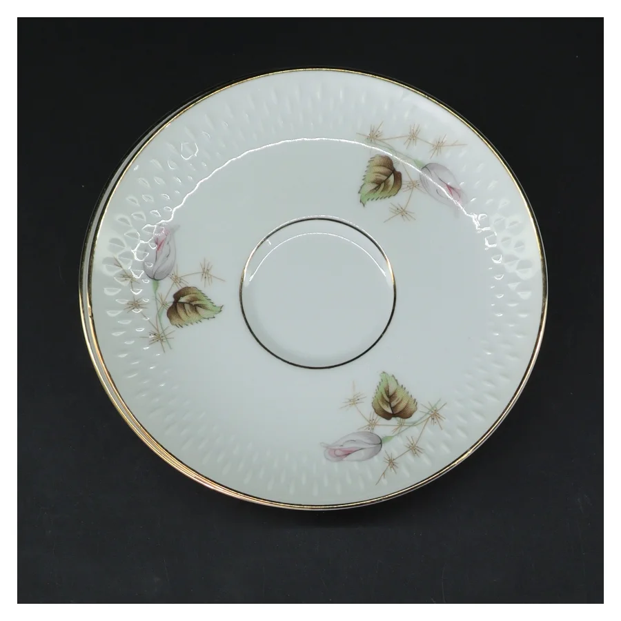 Fem porcelænsunderkopper fra Edelstein (str. 5 stk Ø 13,5 cm)