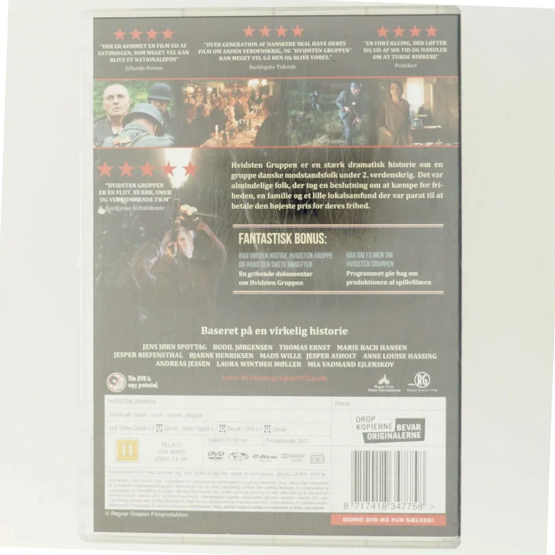 Hvidsten Gruppen med Jens Jørn Spottag (DVD)