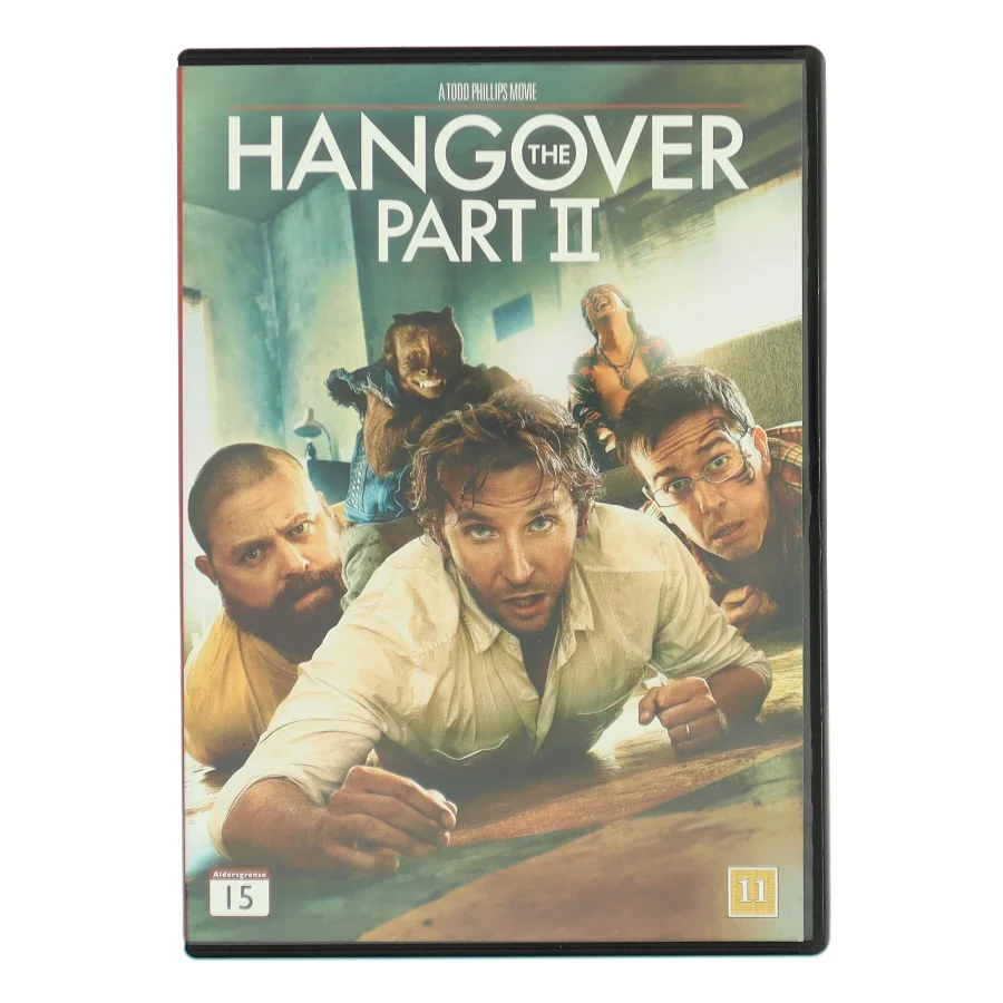 HANGOVER 2 - TØMMERMÆND I THAILAND med Bradley Cooper (DVD)