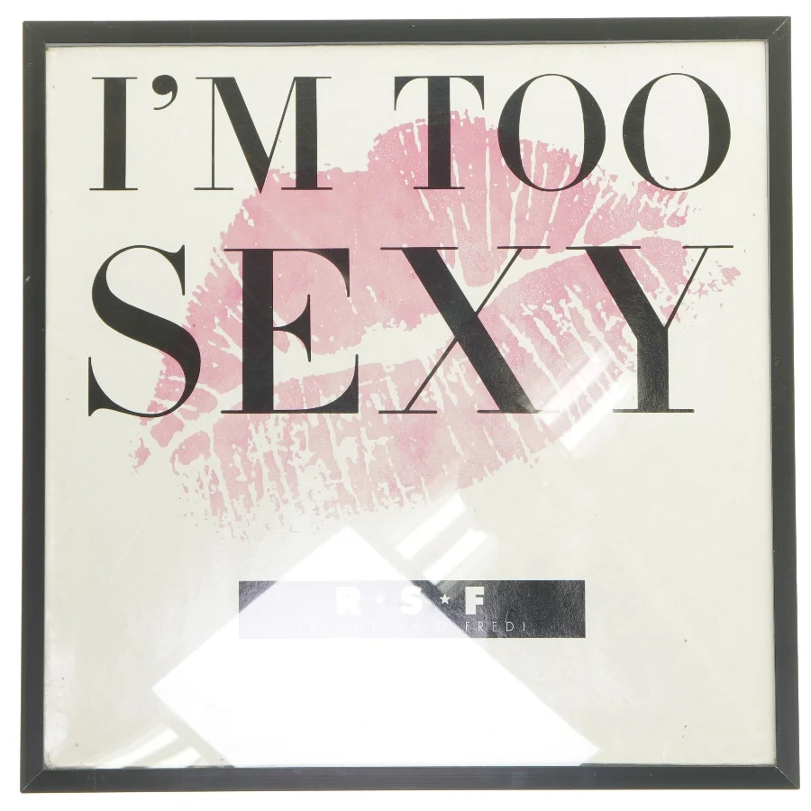 Indrammet plakat fra IKEA (str. 33,5x33,5 cm)