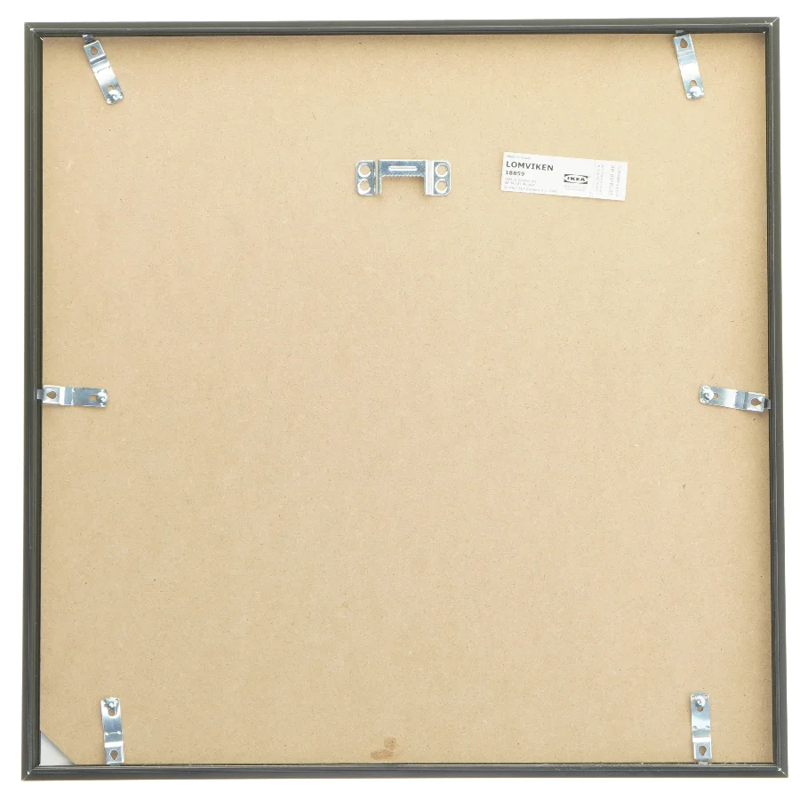 Indrammet plakat fra IKEA (str. 33,5x33,5 cm)