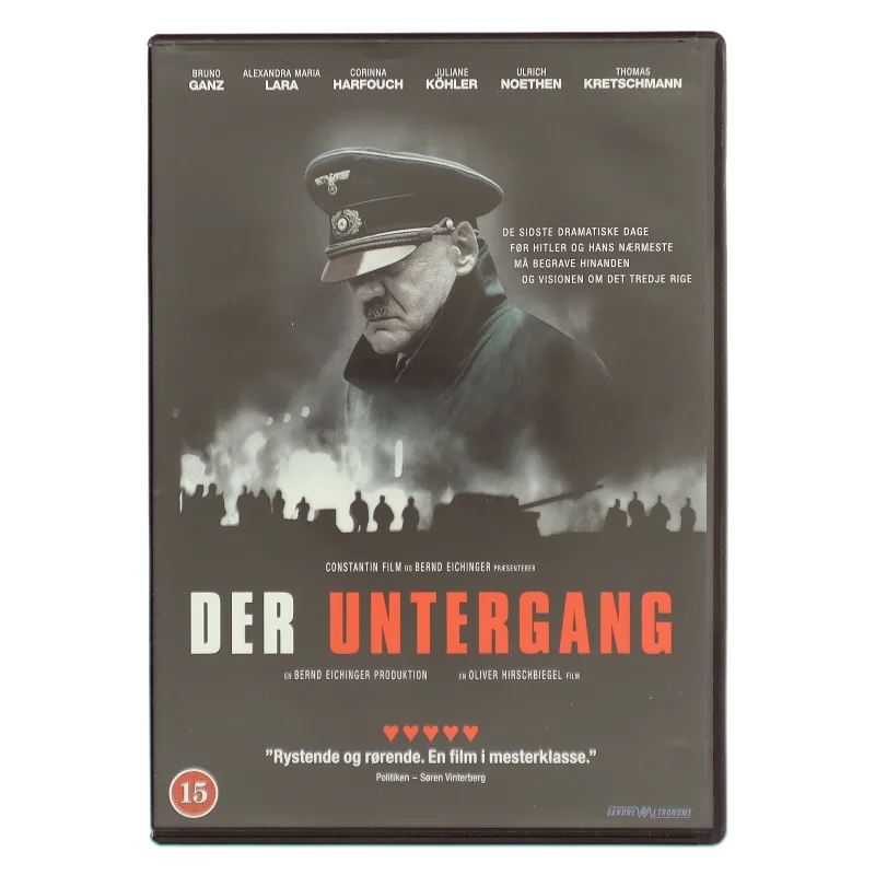 Der Untergang med Bruno Ganz (DVD)