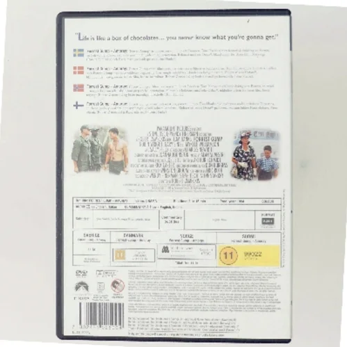 Forrest Gump med Tom Hanks (DVD)