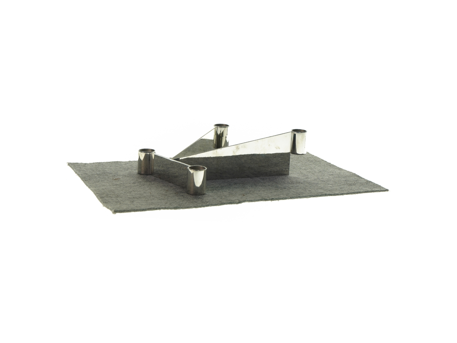 Lysestage til 4 lys fra Georg Jensen (str. L 25 cm)